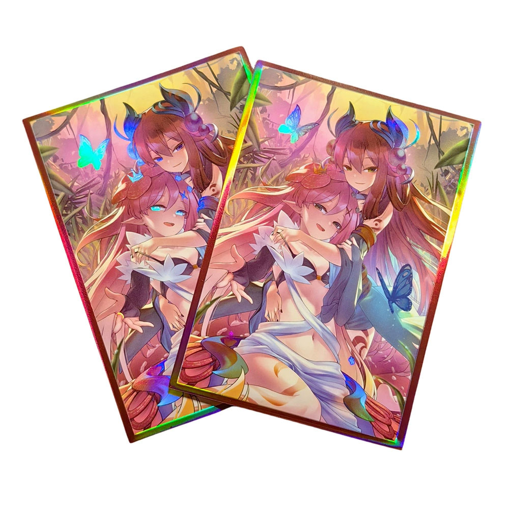 Board Game Illustration - Pochettes holographiques pour cartes à collectionner
