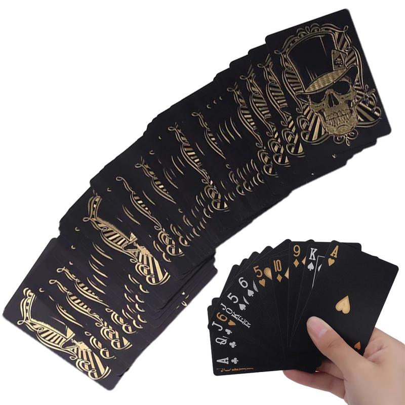 Board Game Illustration - Jeu de cartes à jouer noires,