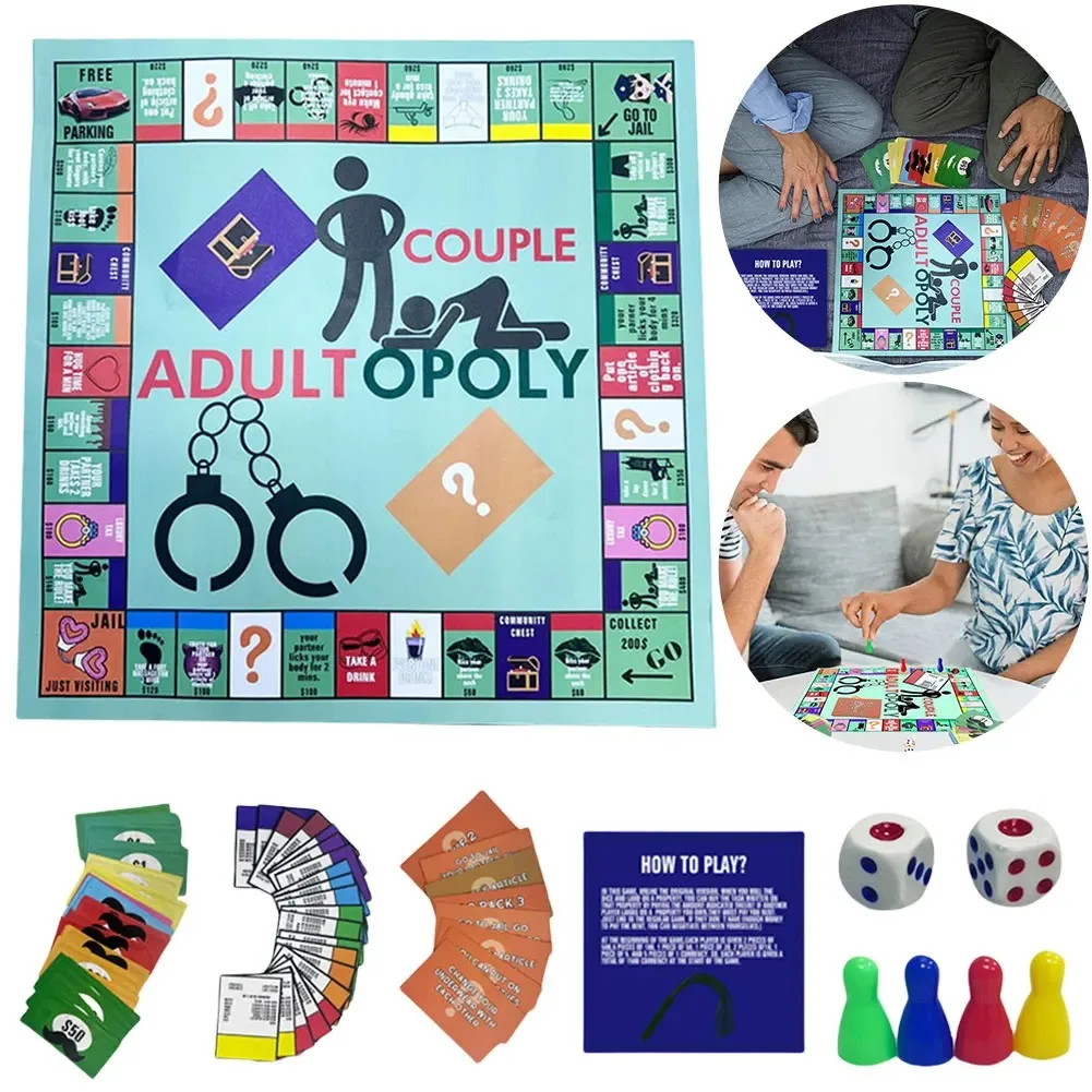 Board Game Coup - Jeu de société Adultopoly pour couples,