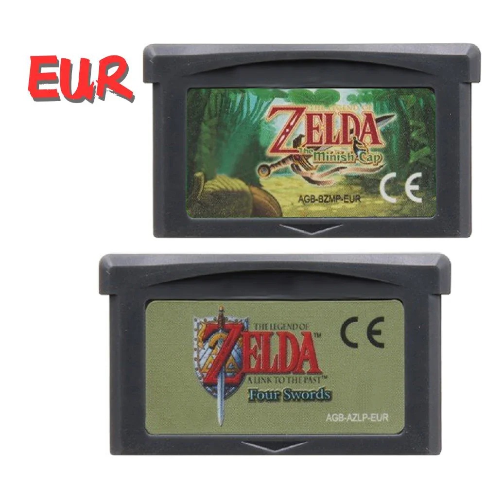 Board Game Zelda - Cartouche de jeu GBA classique avec