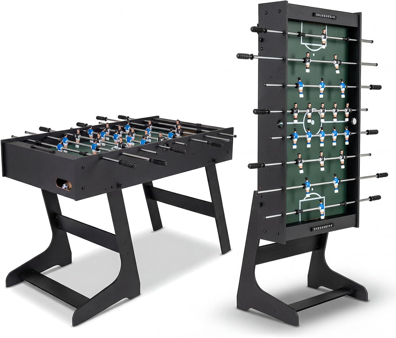 Board Game Fun - Table de baby-foot pliable pleine grandeur,