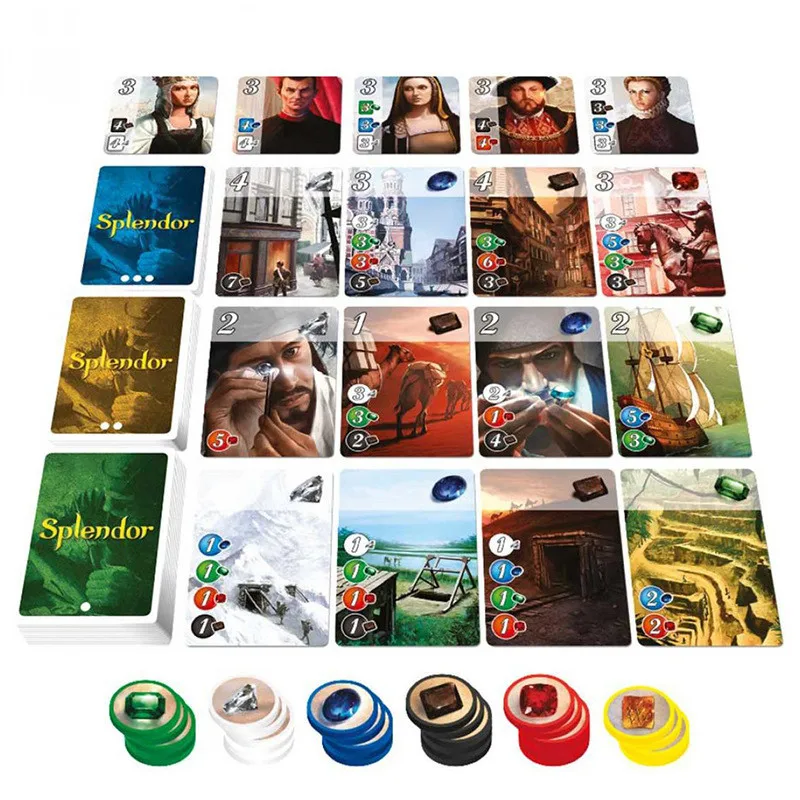 Board Game Verdant - Jeu de cartes amusant pour enfants