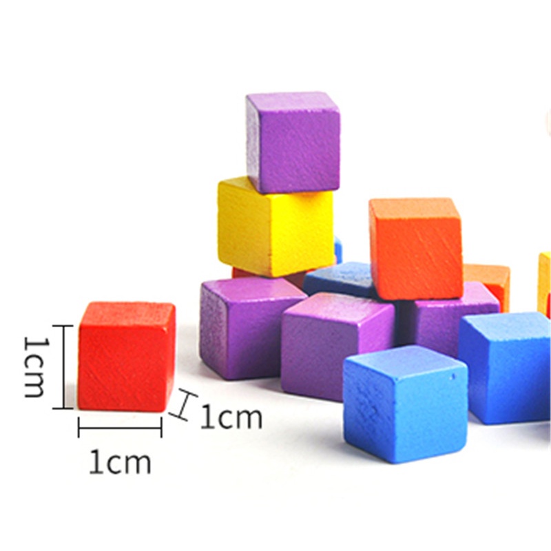 100 pièces/lots 10mm Cubes en  - Board Game Verdant avis et prix