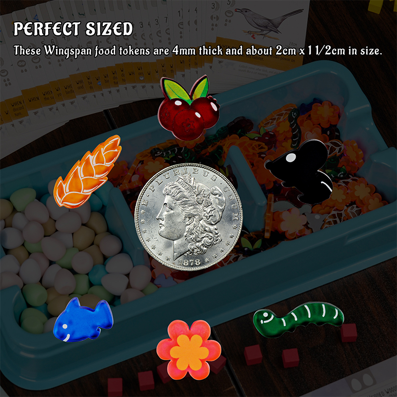 Jetons de ressource alimentair - Board Game Illustration avis et prix