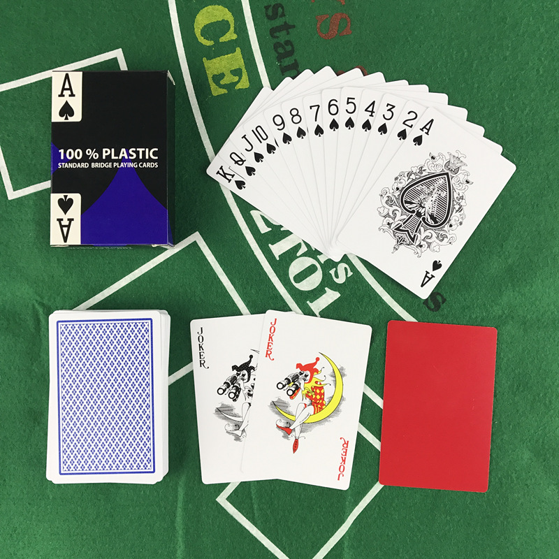 Cartes à jouer en plastique ré - Board Game Illustration avis et prix