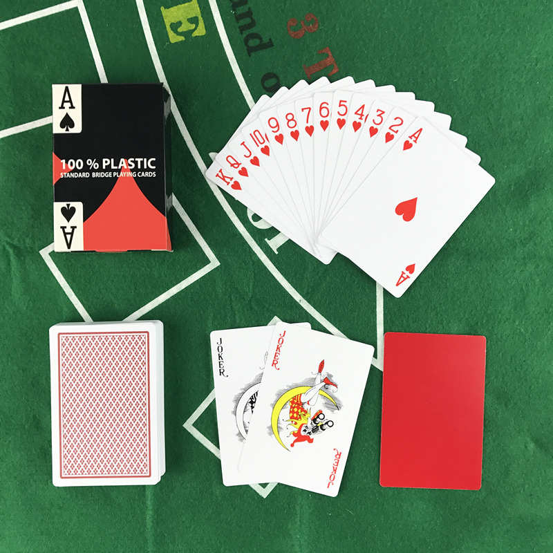 Cartes à jouer en plastique ré - Board Game Illustration avis et prix