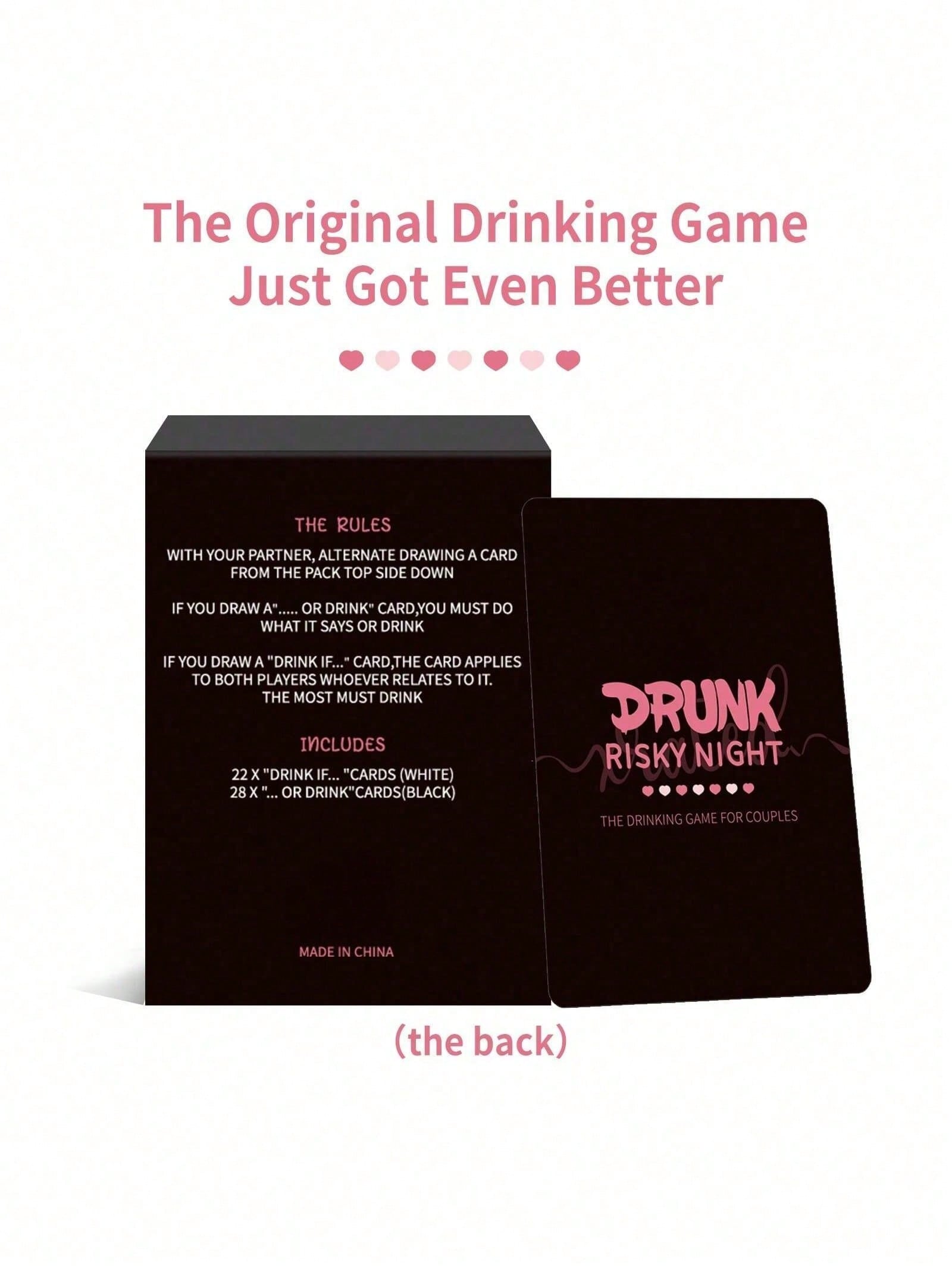 Jeu de cartes Drunk Risky Nigh - Board Game Coup avis et prix