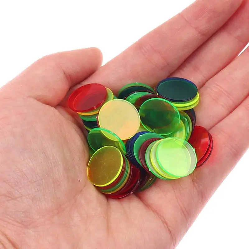 Jetons en plastique transparen - Board Game Verdant avis et prix