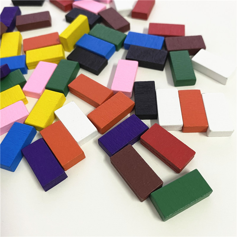 50 pcs 20*10*5mm coloré brique - Board Game Verdant avis et prix