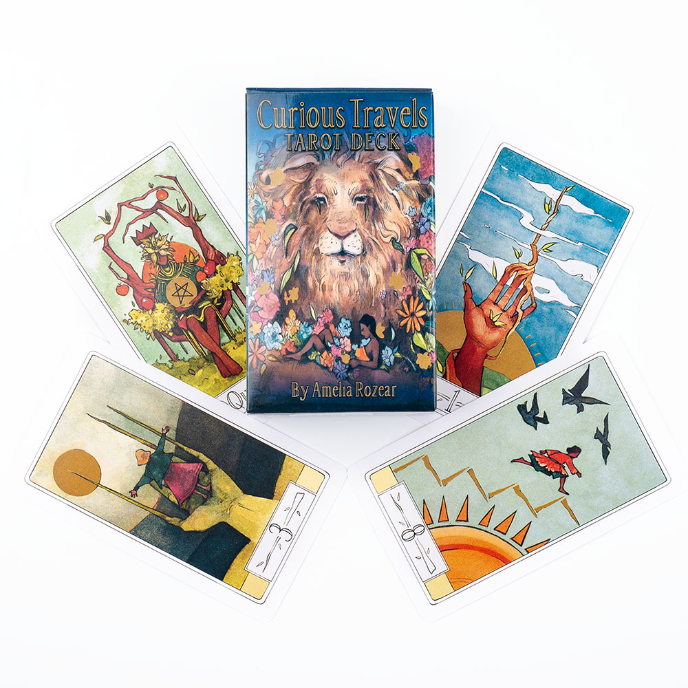 Tarot de voyage curieux, 10.3x - Board Game Illustration avis et prix