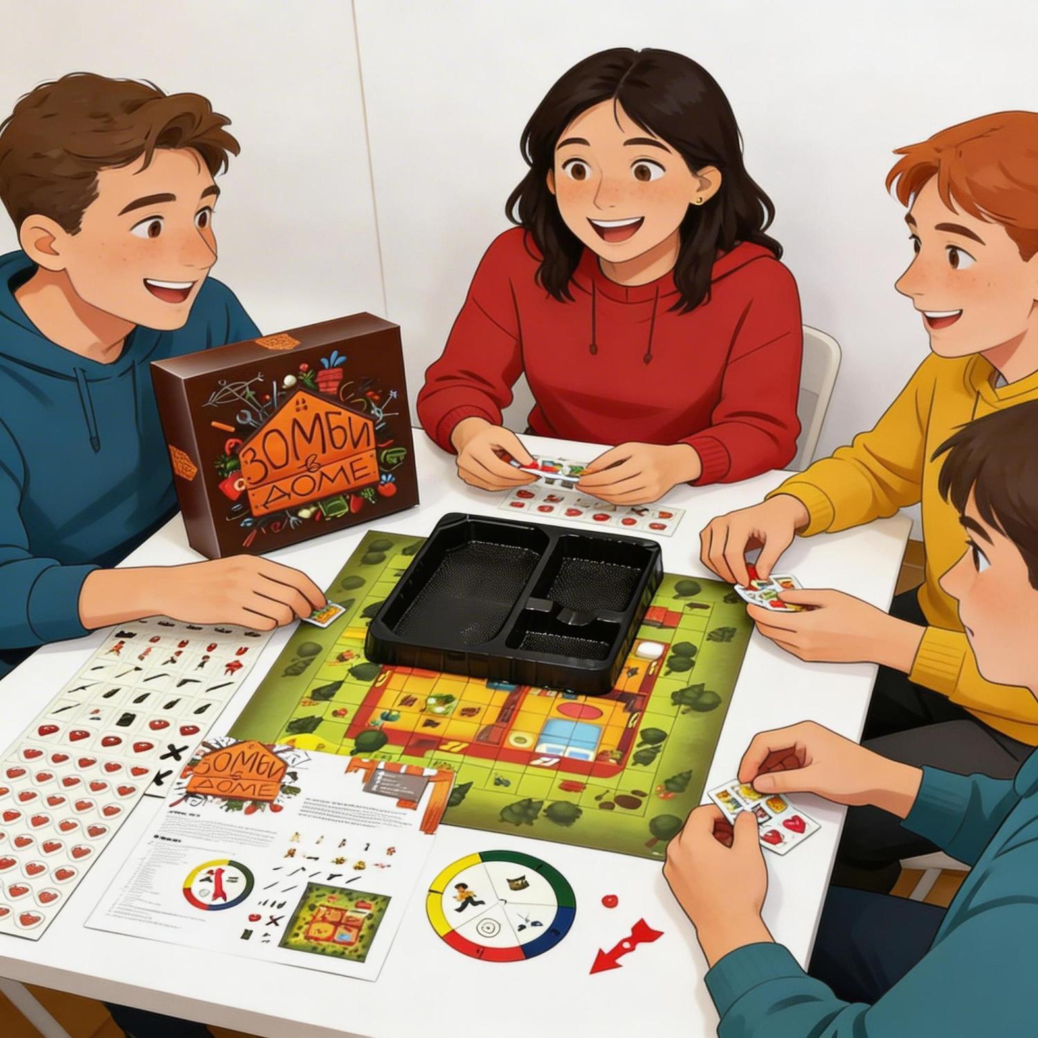 Jeu de société sur le thème de - Board Game Zombies avis et prix