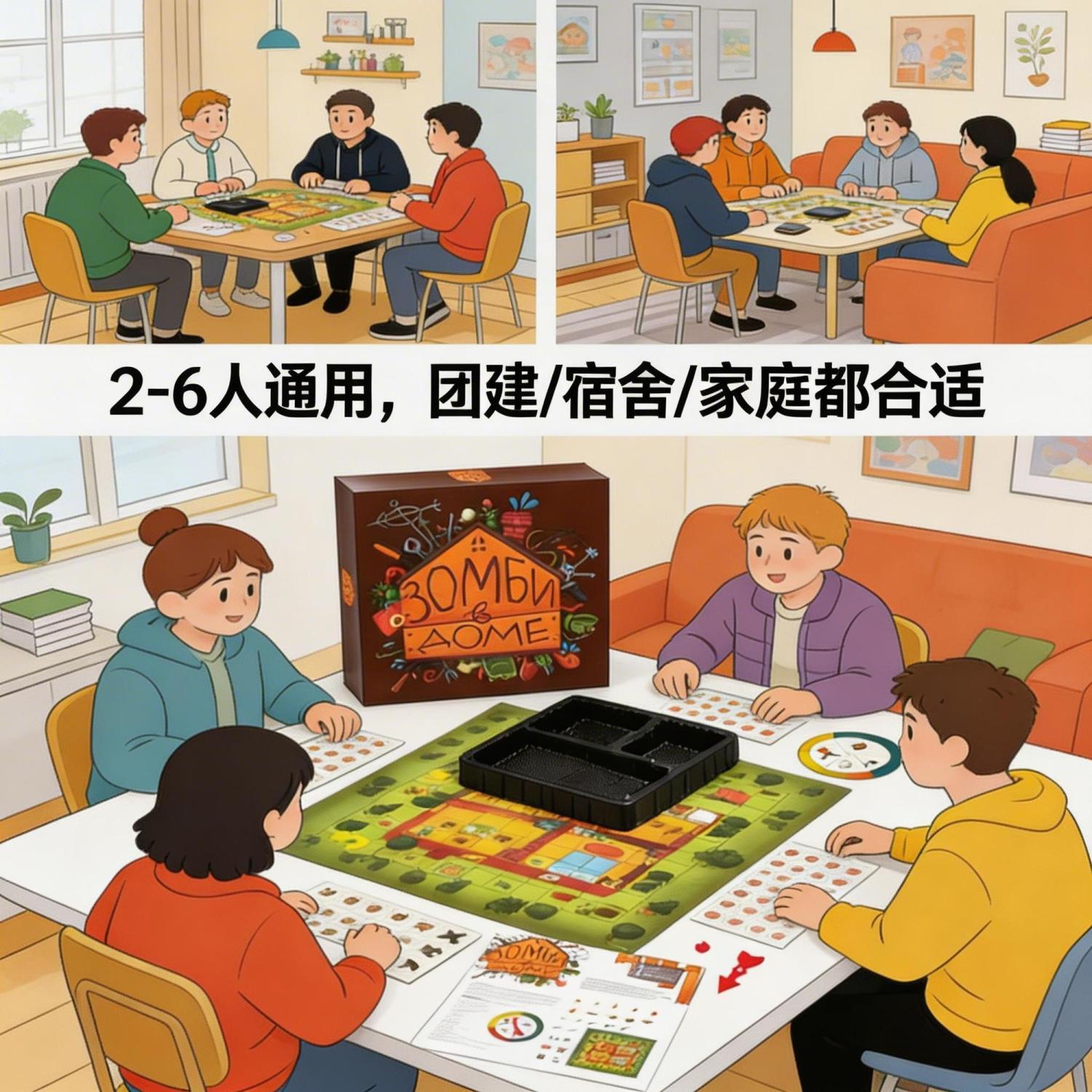 Jeu de société sur le thème de - Board Game Zombies avis et prix