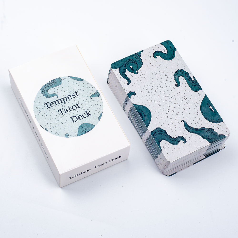 Jeu de Tarot Tempest sur le th - Board Game Illustration avis et prix
