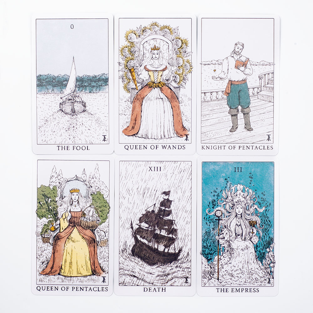 Jeu de Tarot Tempest sur le th - Board Game Illustration avis et prix